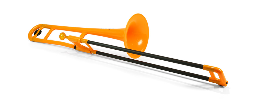 Plastic Trombone - Orange